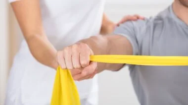 resistance band pullapart