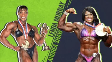 Lenda Murray and Andrea Shaw
