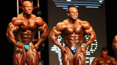 Phil Heath and Kai Greene Posedown