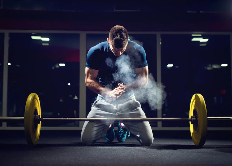 weightlifter chalk