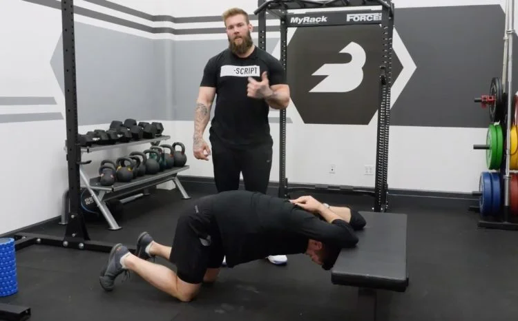 thoracic spine extension
