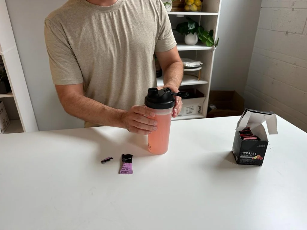 sports-research-hydrate-in-shaker-cup Sports Research Hydrate in a shaker cup