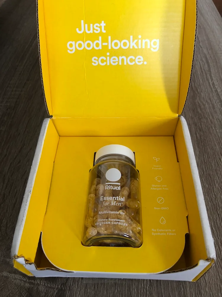 ritual mens multivitamin box