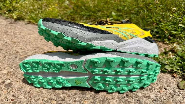 Brooks Caldera 7 TrailTack rubber outsole