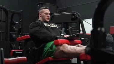 Nick Walker Leg Workout Post Hamstring Tear