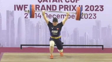 Liang Xiaomei 161 Kilogram Clean & Jerk World Record