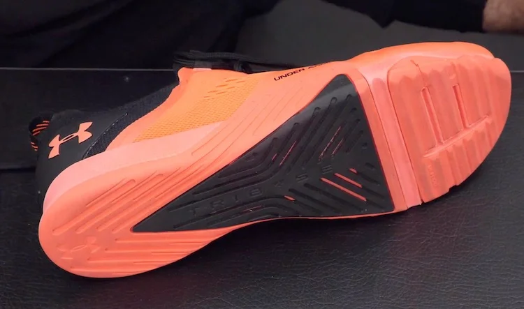 Under Armour TriBase Reign 2 Outsole and Midsole Construction