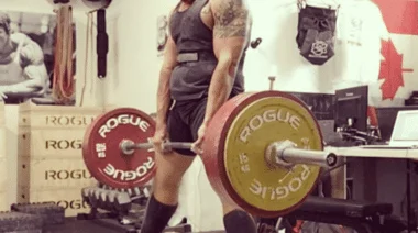 sumo deadlift male
