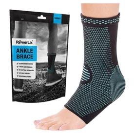 POWERLIX Ankle Brace Compression Support Sleeve