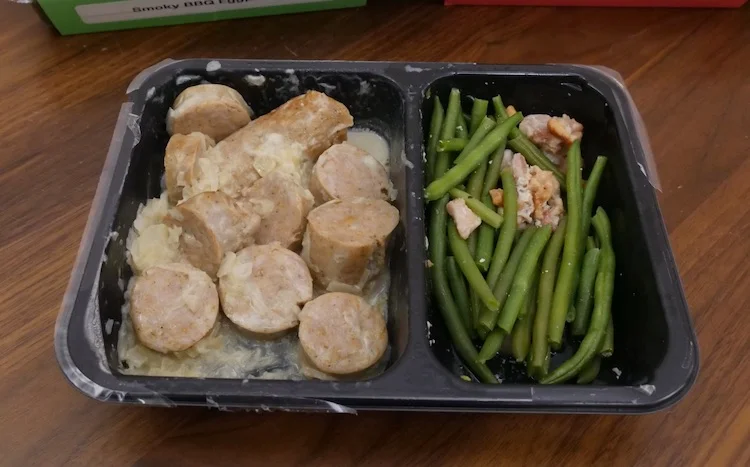 A meal from the Factor Meal Delivery Service