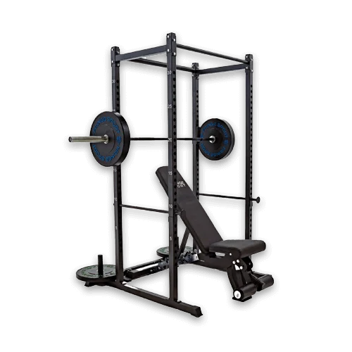 Fringe Sport Garage Squat Cage with Full Attachment Package
