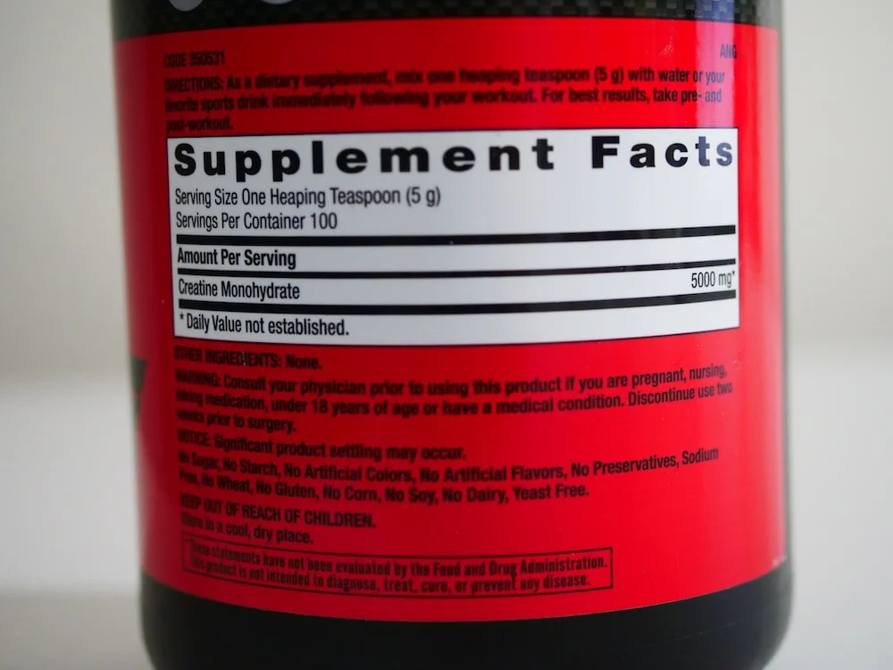 GNC Pro Performance Creatine Monohydrate 5000 Review