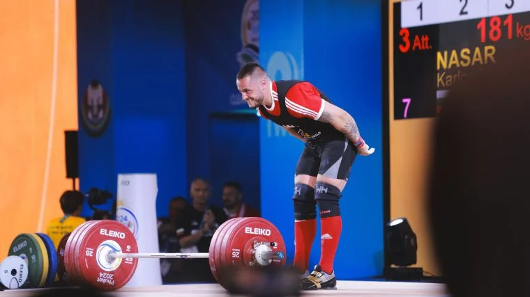 Karlos Nasar Snatch World Record 181KG