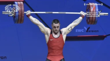 Karlos Nasar World Records 2023 European Weightlifting Championships