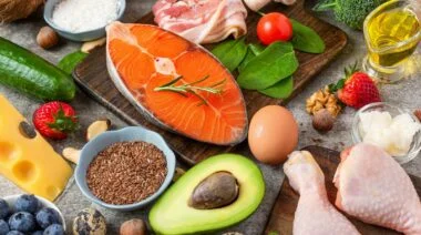 Food for the ketogenic diet.