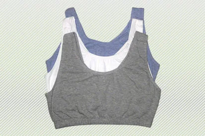 Fruit of The Loom Women’s Built-Up Sports Bra 3-Pack Fruit of The Loom Women’s Built-Up Sports Bra 3-Pack