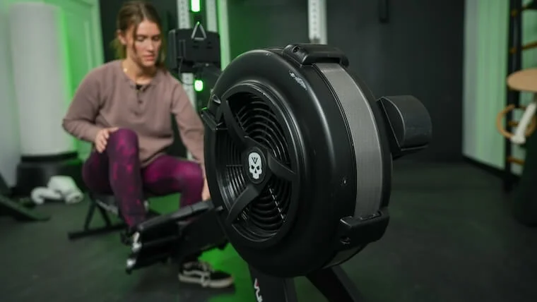 The fan on the Vulcan Scull Rower