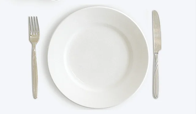 empty plate