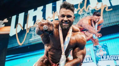 Bodybuilder Regan Grimes