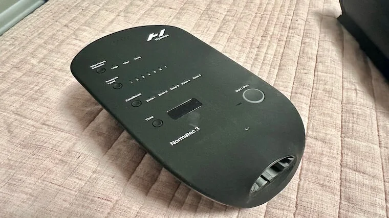 The Hyperice Normatec 3 external head unit
