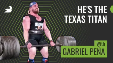 Pro Strongman Gabriel Pena