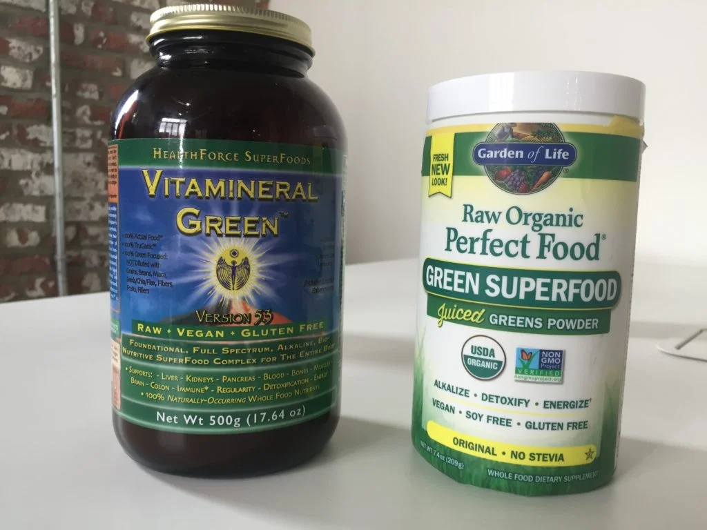 Vitamineral Green Versus Perfect Food Vitamineral Green Versus Perfect Food
