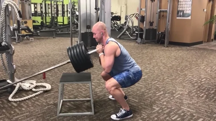 BarBend Landmine Squat