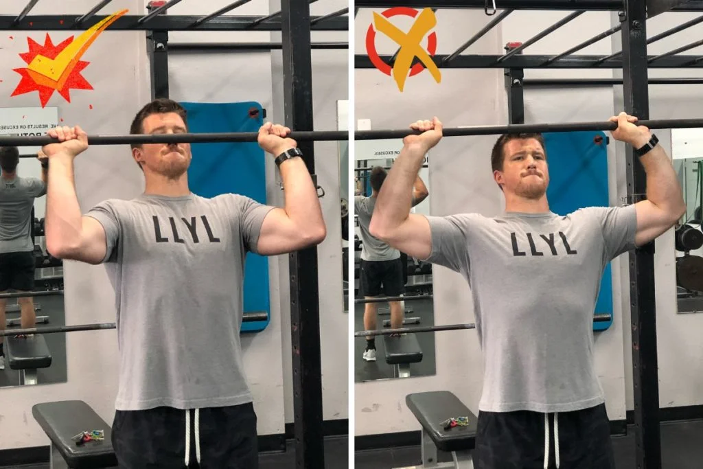 Overhead Press Elbow Flare