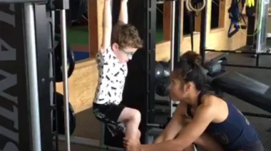 toes to bar beginner