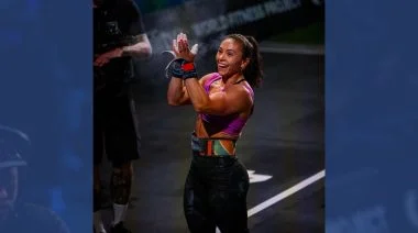 Fee Saghafi at a competition