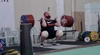 Georgian Weightlifter Lasha Talakhadze