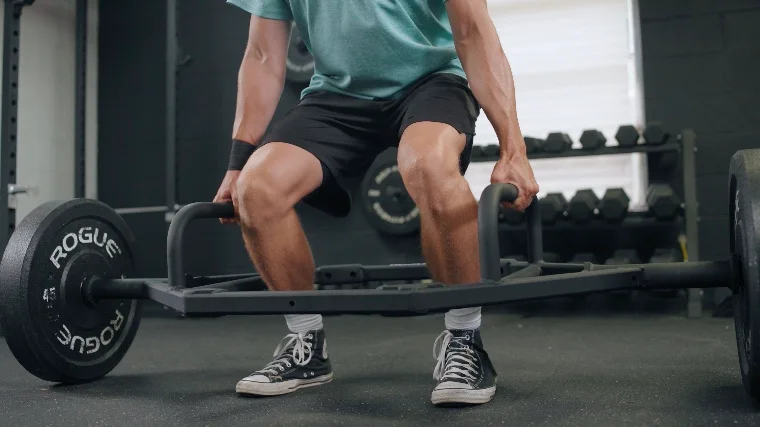 Jake Deadlifting with the Rogue TB-2