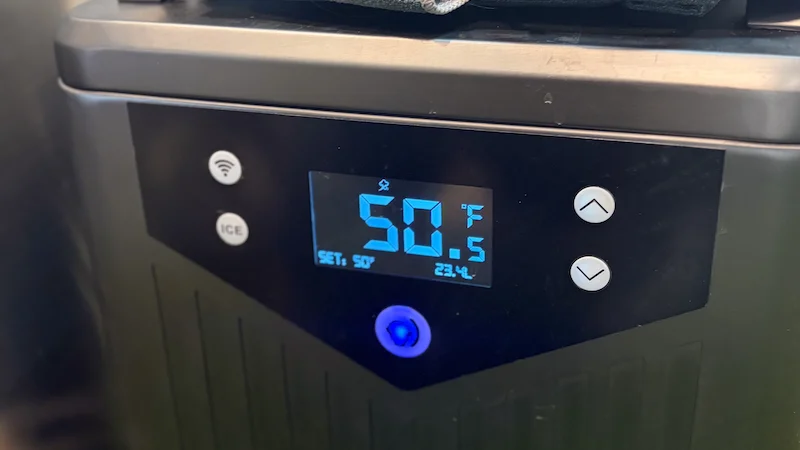 The chiller for the Polar Monkeys Cyber Plunge
