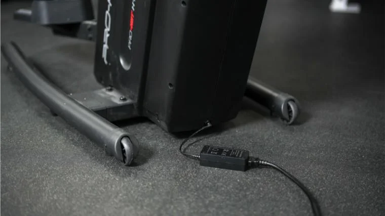 The base of the ProForm Pro HIIT H14 Elliptical.
