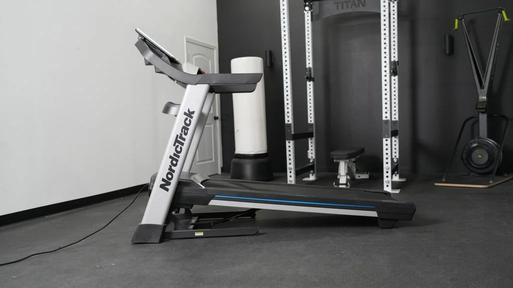 A NordicTrack EXP 7i being tested.