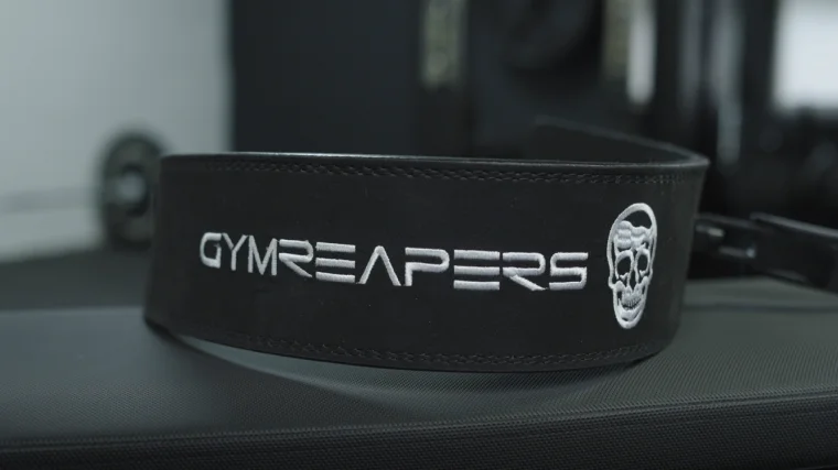 Gymreapers 10mm Lever Weightlifting Belt Leather Build