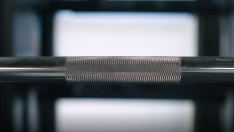 Rogue Olympic Weightlifting Bar Center Knurling
