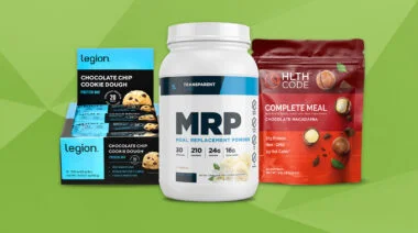 The Best Meal Replacement Shakes For Weight Loss Bulking Low Carb And More BarBend Feature Image