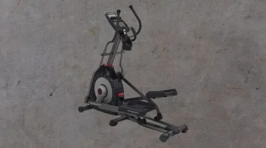 An elliptical on a gray background for the Schwinn 430 Elliptical Review.