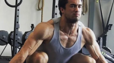 Clarence Kennedy Pre and Post-Steroid Squat Strength