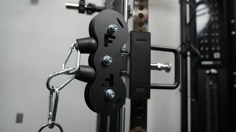 Force USA's 2:1 cable pulley system
