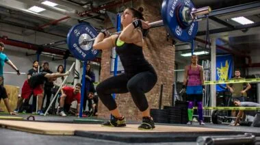 j2fit weightlifting clean and jerk