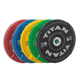 Titan Fitness EZ-Grip Elite Urethane Color Plates
