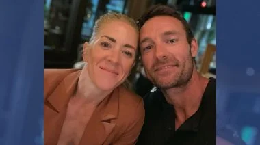 Patrick Heringer with his wife