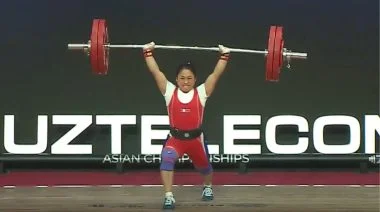 Ri Song Gum 125KG Clean & Jerk World Record