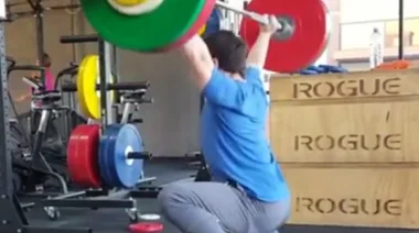 snatch double pr
