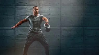 kettlebell one arm swing featured