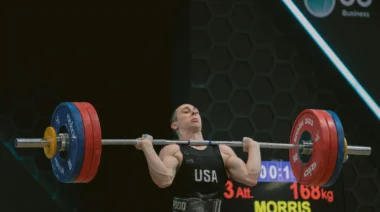 Hampton Morris 168KG Clean & Jerk Junior World Record