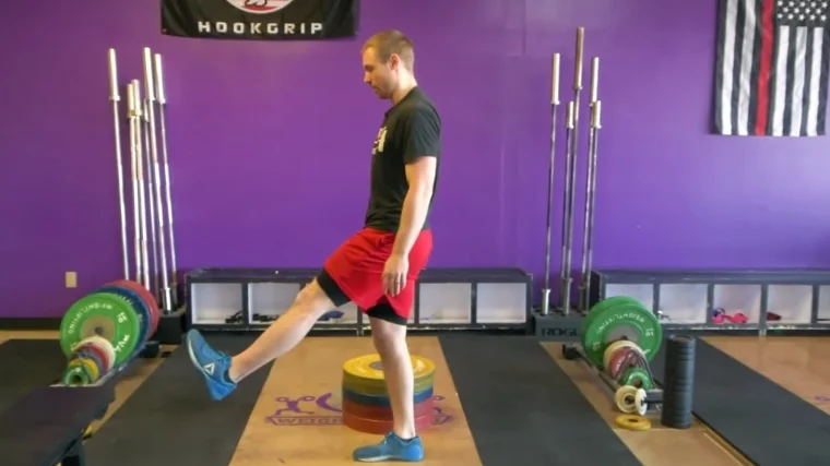 Pistol Squat - Getting Set