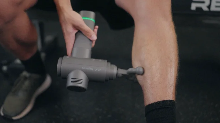 Jake Using the Hypervolt 2